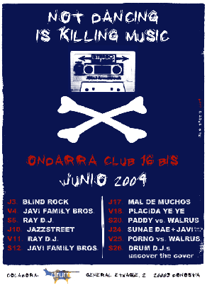 Ondarra Junio. DJS + Concerts. Donostia